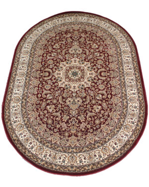 Lafayette - 4682 Red - 5'3"x7'6" Oval