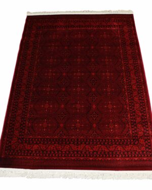 Afghan - 6919B Dark Red - 8x10