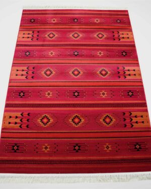 Afghan - 3681A Red - 8x10